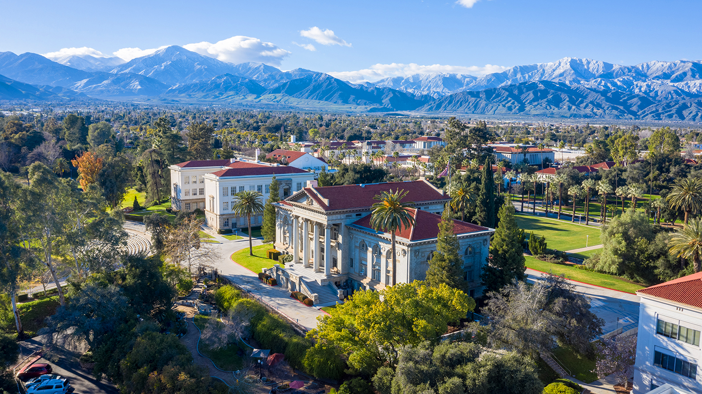 Redlands main campus masthead